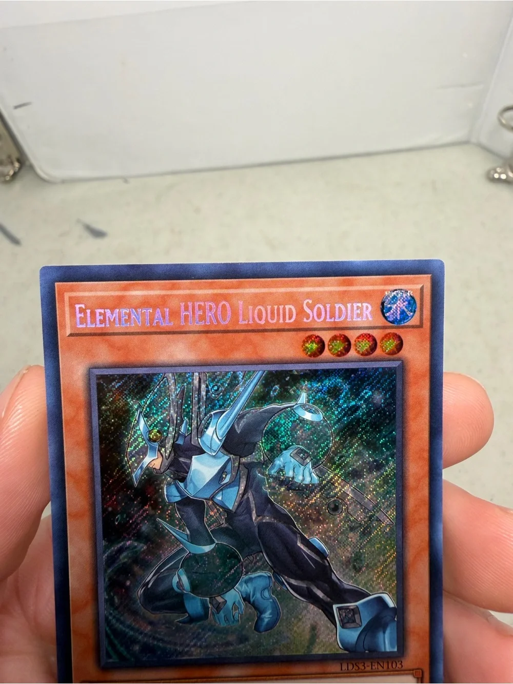 Elemental HERO Liquid Soldier LDS3-EN103 Secret Rare NM